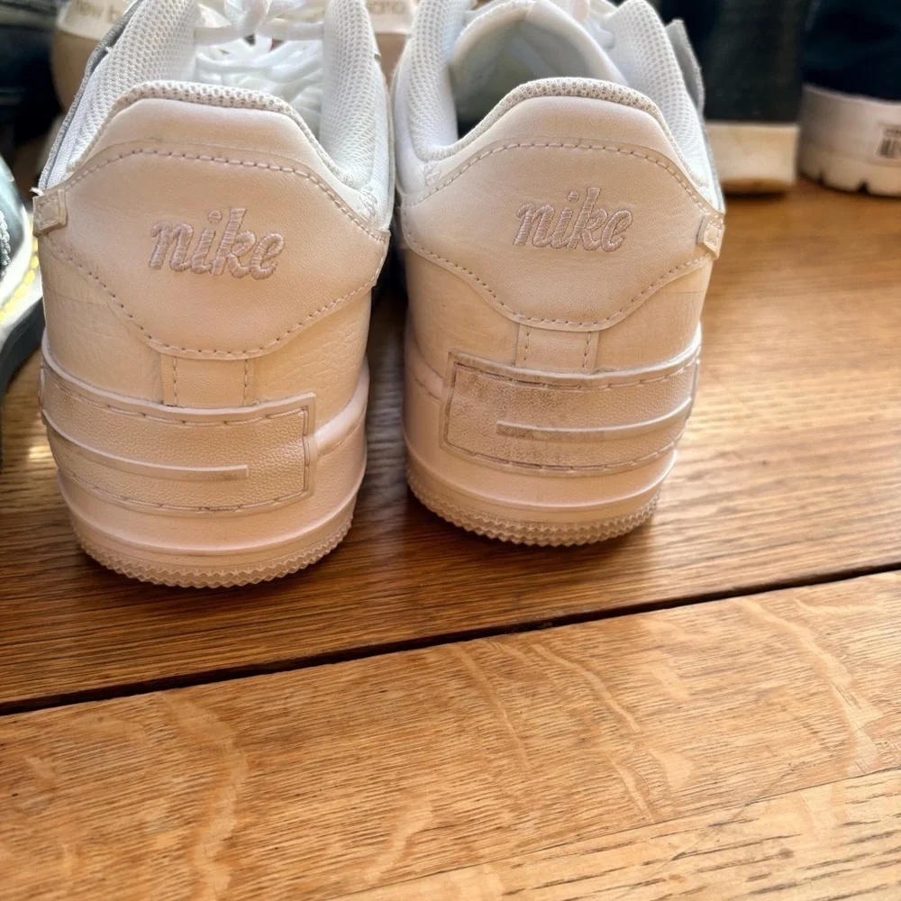 Nike Airforce 1 Triple White Shadow Sneakers
